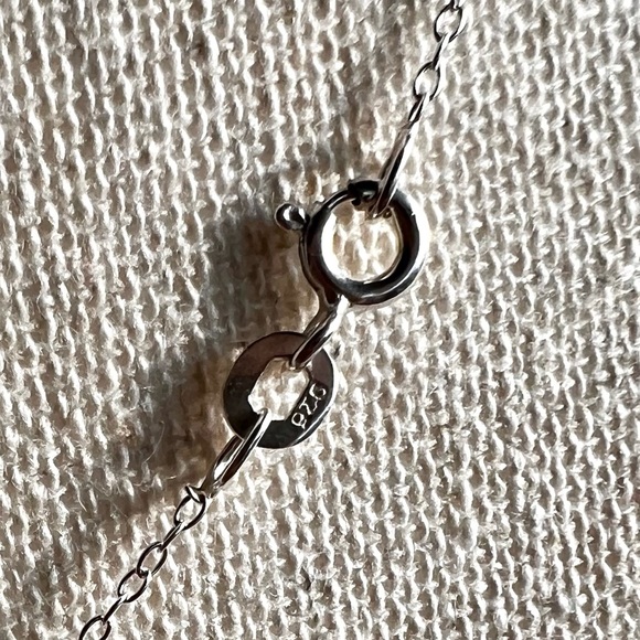 Vintage Carved Amber Cross Pendant on 18” Silver .925 Chain - Picture 6 of 7